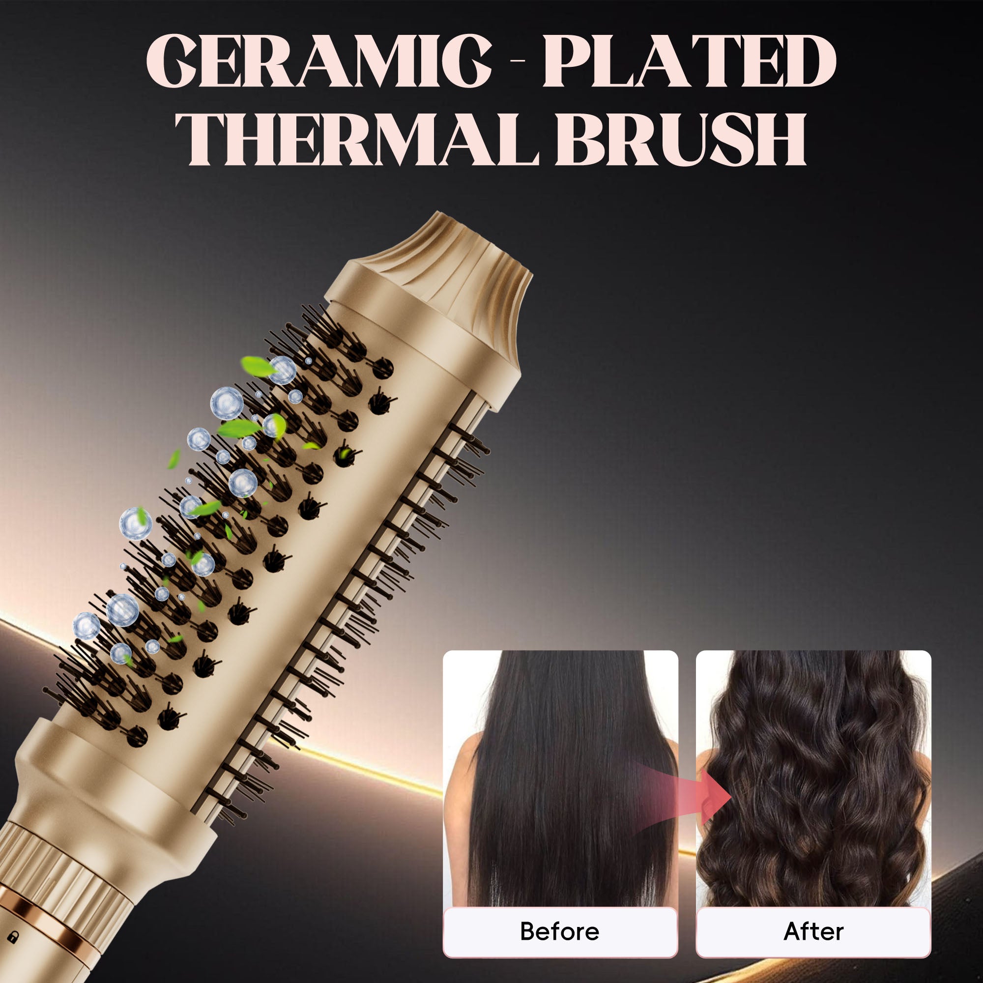 SKIMI Hair Curling Wands, Professional Instant Heat Up Hair Curling Wand Set, Flat Iron, Curling Wand, Hair Straightener