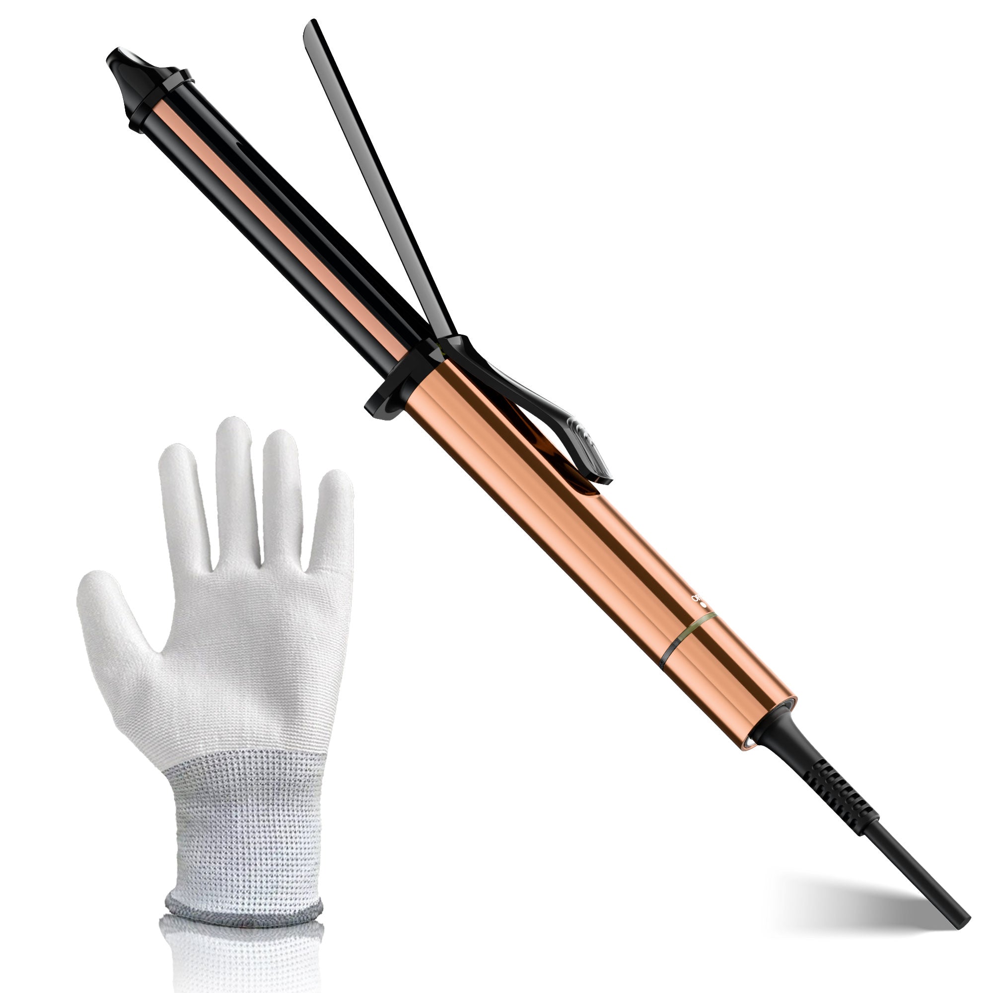 SKIMI Curling Iron Wand, 1 inch Curling Wand, Hair Curling Wand with Ceramic Coating