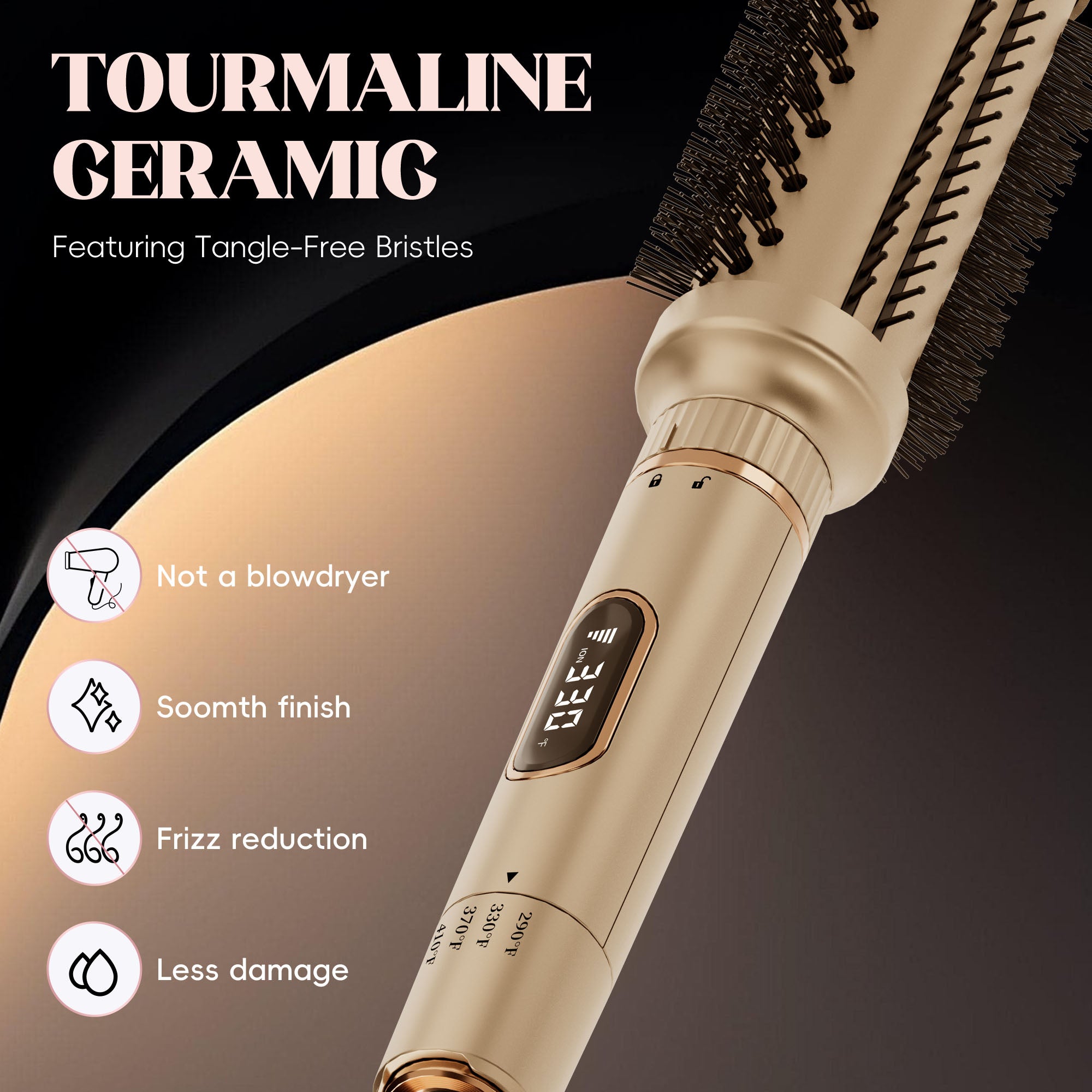 SKIMI Hair Curling Wands, Professional Instant Heat Up Hair Curling Wand Set, Flat Iron, Curling Wand, Hair Straightener