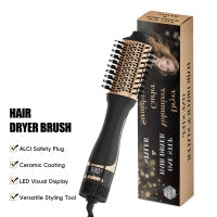 NICEBAY Hair Dryer Brush, Blow Dryer Brush with Display Screen, One Step Hot Air Brush for Hair Drying, Styling